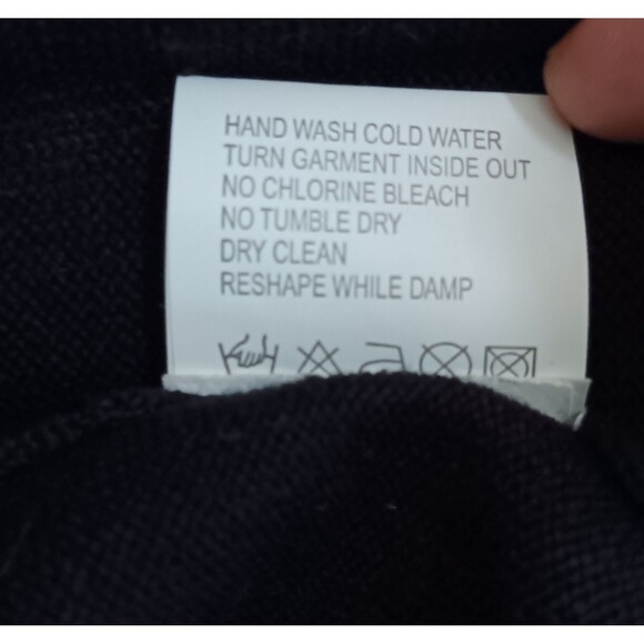 Lavane New York Mens Medium Knit Polo Shirt Multicolor Geometric 1/4 Zip - Picture 7 of 9